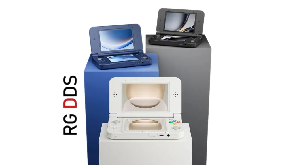 Display konsol handheld retro anbernic terabru RG DDS