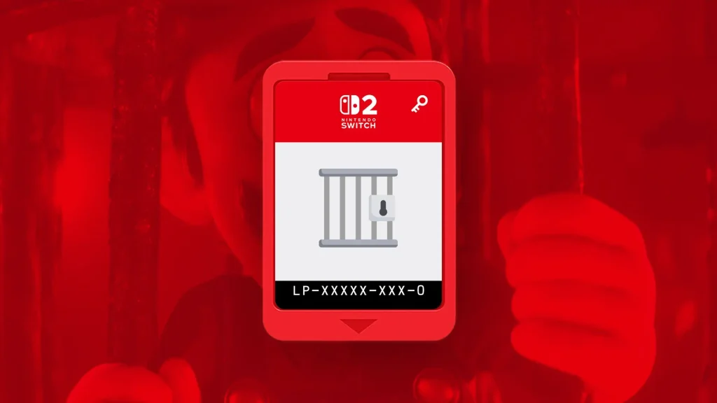 nintendo game key cards image with overlay background